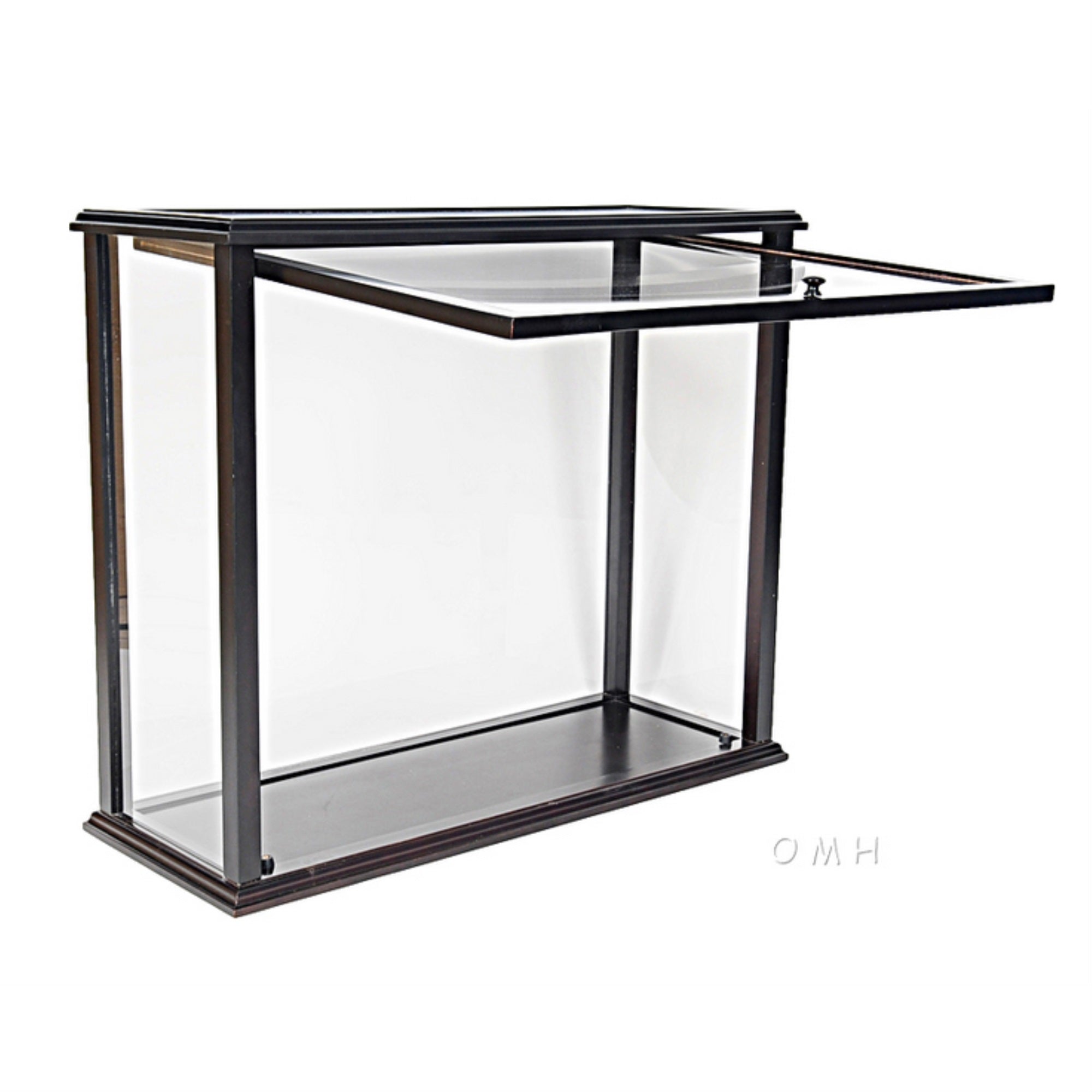 Table Top Display Case Medium Front Open